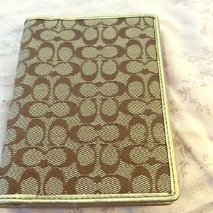 NWT Coach passport case